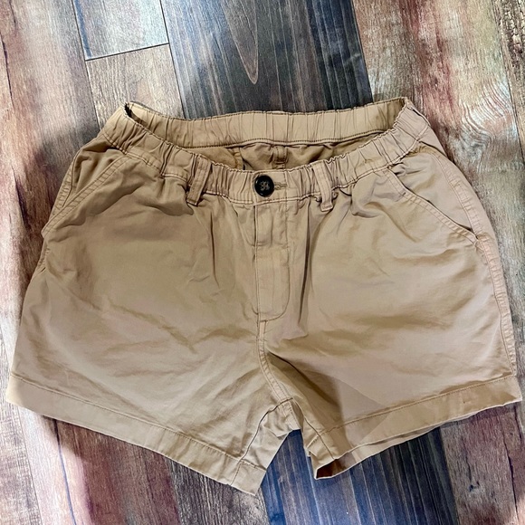 Chubbies Tan Cargo Shorts Relaxed Fit Lightweight - Picture 1 of 4